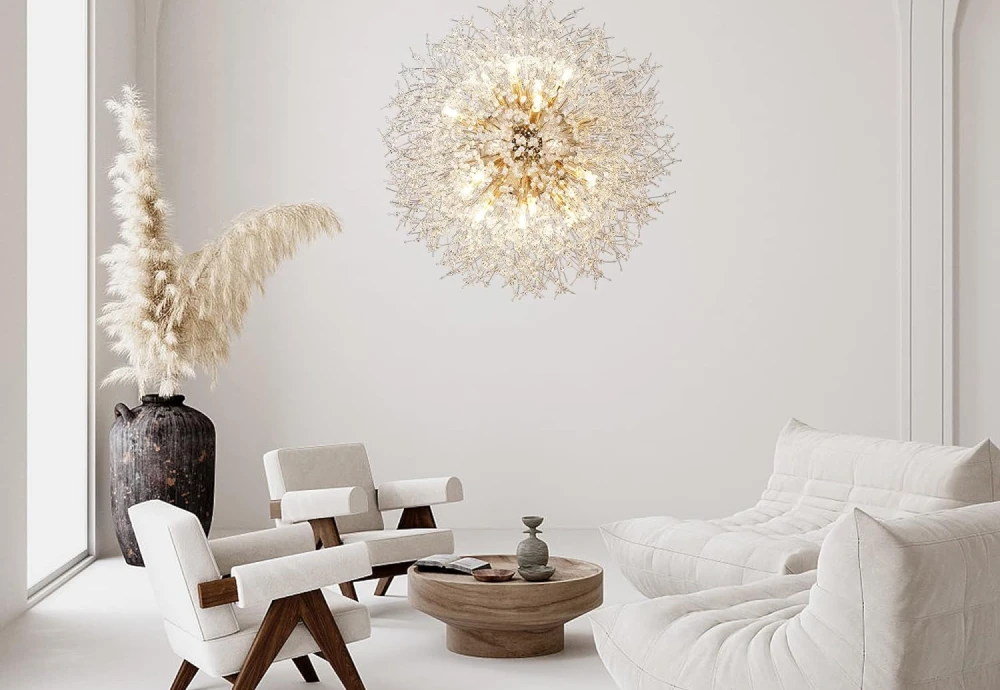 crystal ball chandelier lighting fixture